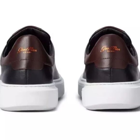 Good Man Brand Black Legend London Black/Dark Vachetta Italian Nappa Leather - Picture 9 of 10